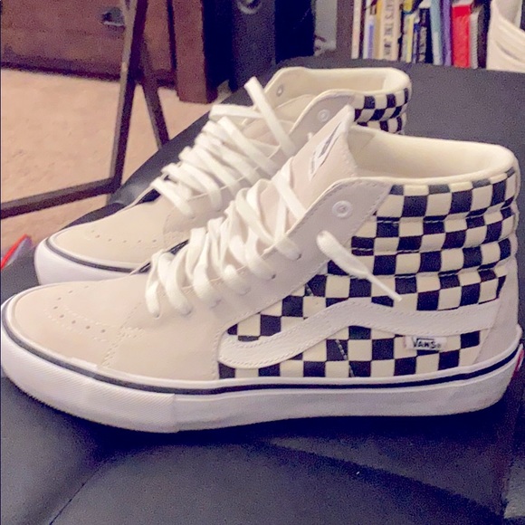 Vans Sk-8 Pro Checkerboard Size 11.